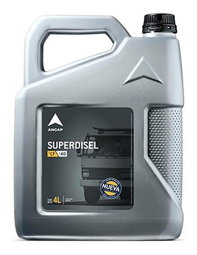 Aceite Sae 40 Diesel Ancap Superdisel 4 Litros Lubricante