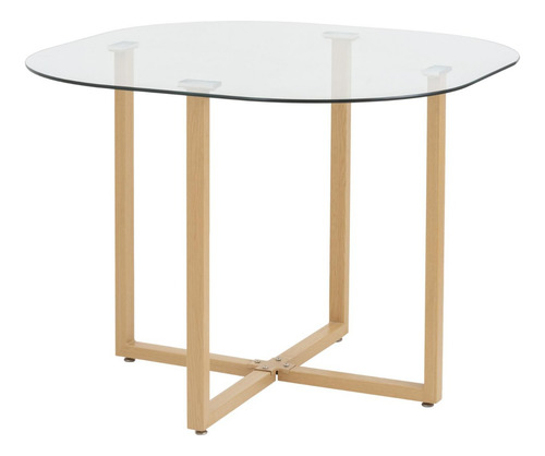 Juego De Comedor Graph Mesa De Vidrio Y 4 Sillas