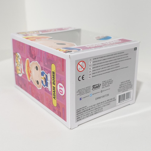 Funko Pop! Gpk Garbage Pail Kids - Adam Bomb 01 Metalico (Usado)