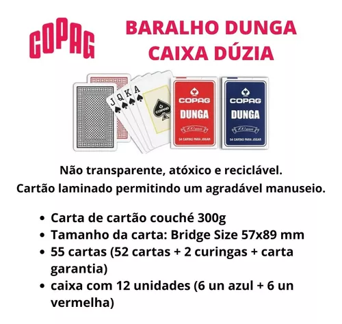 Jogo de Cartas Uno + Copag 139 Original Reformado 54 Cartas