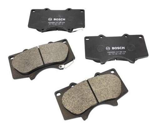 Jogo Pastilha Dianteira Traseira Bosch Toyota Prado 3.0