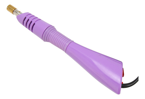 Aplicador Hot Fix, Color Morado, 7 Puntas, Anillos De Hierro