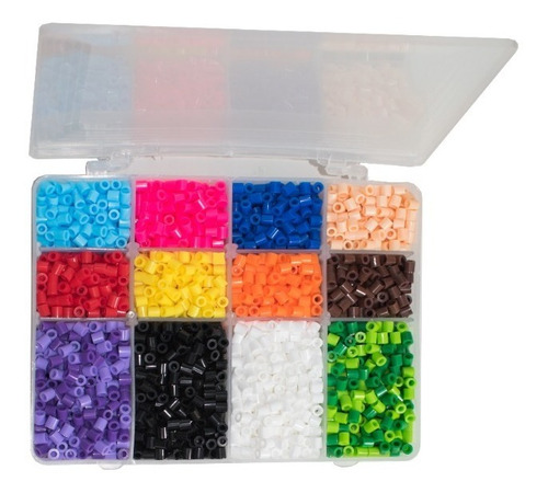 Imagen 3 de 7 de Paquete Básico 2 Con 4,400pz Y Accesorios Perler Hama Beads