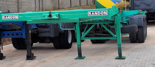 Porta Container Randon Ano 08/08 Com Pneus!