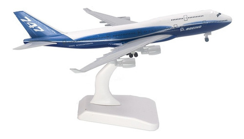 Colección De Juguetes Modelo De Avión De Aleación Boeing 747