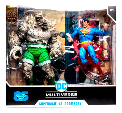 Figura Mcfarlane Dc Multiverse Superman Vs Doomsday