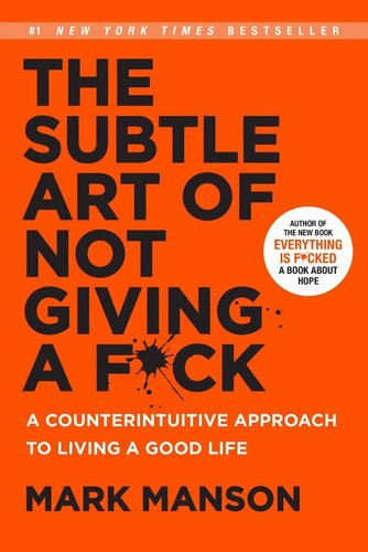 Book The Subtle Art Of Not Giving A F*ck A... Libro