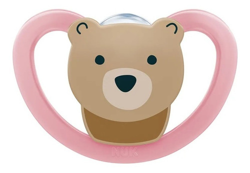 Imagem 3 de 8 de Chupeta Space - Gato E Urso Rosa - (6m+) Tam.2 - Nuk