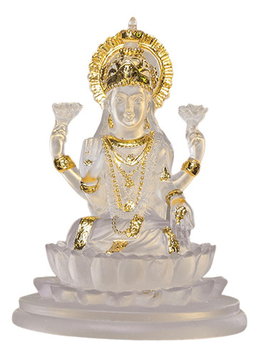 Estatueta Lakshmi Deusa Hindu Estátua Deusa Da Claro