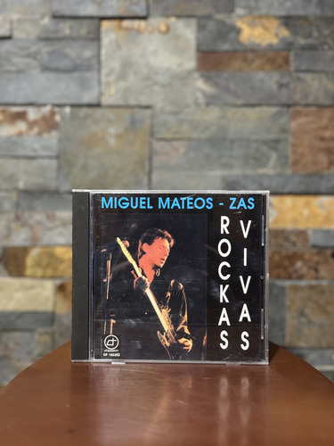 Cd Miguel Mateos Zas Rockas Vivas (ed. 1994 Arg) (Usado)