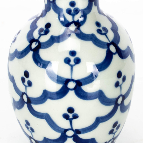 Jarrón De Cerámica De Porcelana Sea Island Tiny Classic Roun