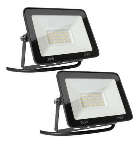 Pack X2 Foco Plafon Led Reflector Led 30w Foco Led Exterior