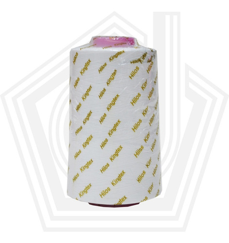 Imagen 2 de 2 de Hilo Kingtex 40/2 Para Costura Color Blanco Paq. De 10 Hilos