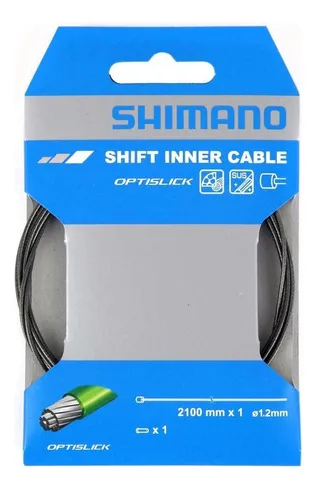 Cable Cambio Bicicleta Shimano 2100mm Acero Inox Optislick