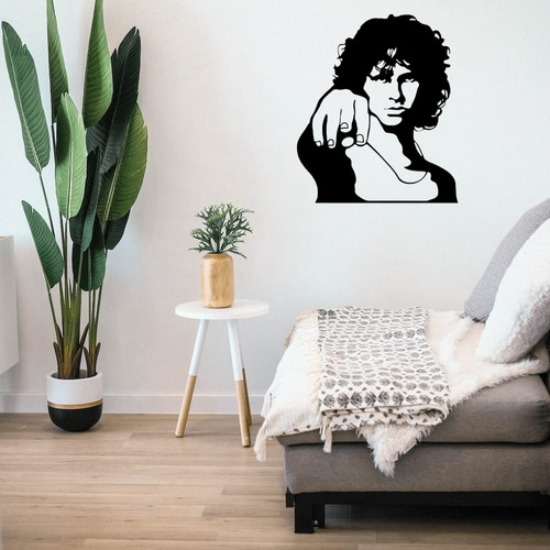 Jim Morrison Cuadro Decorativo Madera Mdf - Creaticut