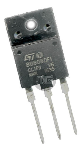 Bu808dfi Transistor  Darligton Hv 1500v 8a  Philips Cb