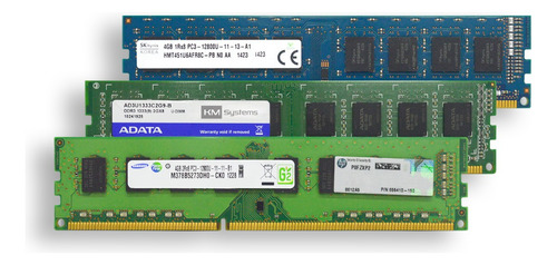 Memoria Ram Pc 4gb Ddr3 12800u Varias Marcas