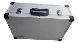 Comprar Noll Grande com Divisórias profissional com chave 45x32x15cm Prateado no Mercado Livre