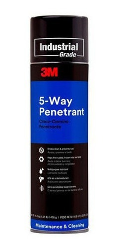 Lubricante 3m 5-way Penetrante 500 Ml Anticorrosion Y Oxido