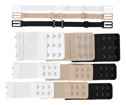 Sujetador De Correas De Sujetador Suave 3 Filas X Extensores