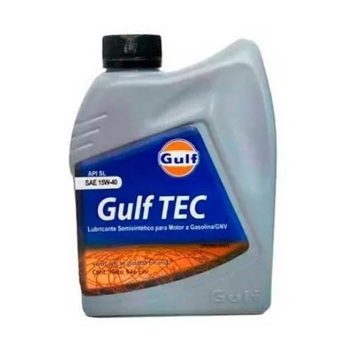Aceite Gulf 15w40 Tec Semisintetico