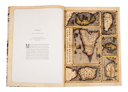Imagen 2 de 4 de Libro Mapas Antiguos Del Mundo + Láminas Para Enmarcar