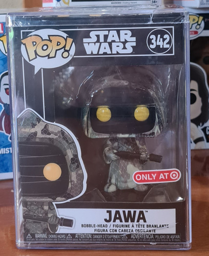 Funko Pop Jawa 342, Star Wars Exclusivo Target.