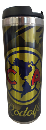 Termo Vaso 450 Ml Feliz Navidad, Nombre Gratis