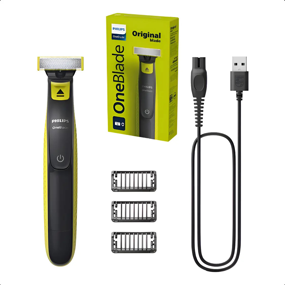 Rasuradora Philips OneBlade QP2724_10 QP2724/10 verde lima