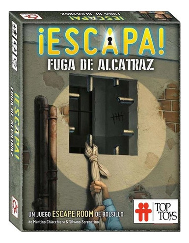 Juego De Mesa Escapa Fuga De Alcatraz Top Toys