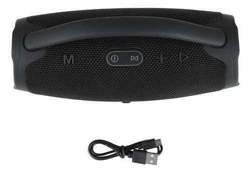 Altavoz Bluetooth Rgb Portátil Resistente Al Agua De Larga D