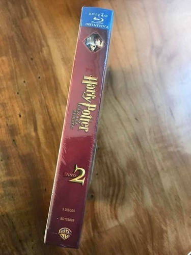 Bluray Harry Potter E A Câmara Secreta - Definitiva Lacrado