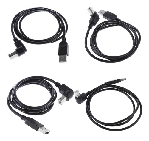 Para 2 Piezas Cable De Extensión Datos Impresora Usb 2