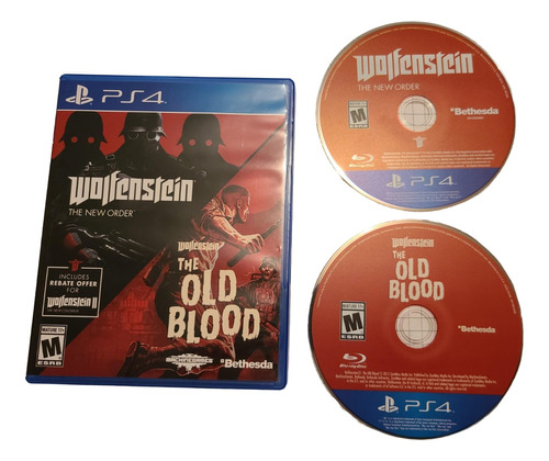 Wolfenstein: The New Orden & The Old Blood Ps4  (Reacondicionado)
