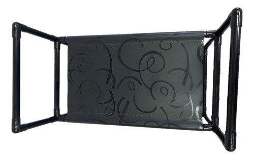 Mueble Rack Organizador Metalico Para Wc Estante Para Baño Negro