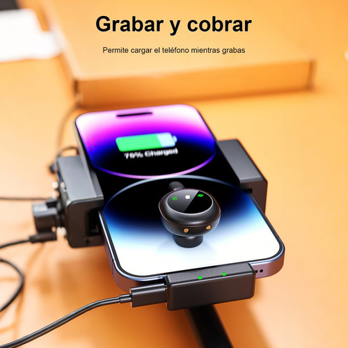 Micrófono Lavalier Reducción De Ruido Para Android/iPhone/pc