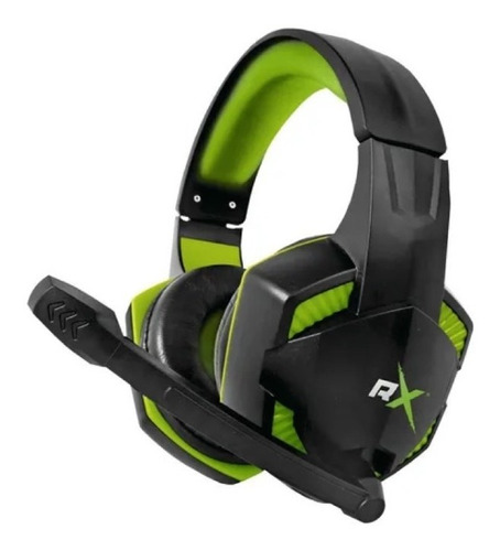 Audifonos Headset Gamer Reptilex Rx0001g Para Pc Verde