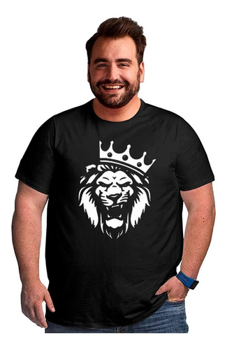 Polera Leon El Rey Alfa Man Big Tallas Grandes 2xl 3xl 4xl