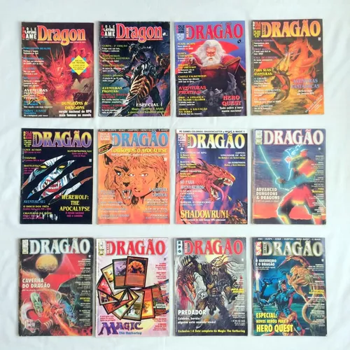 Dragão Brasil Rpg Kit C/4 Revistas N°93/94/98/99