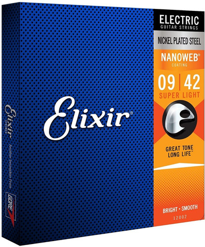 Elixir 12027 Cuerdas Guitarra Electrica Nickel Calibre 09-46