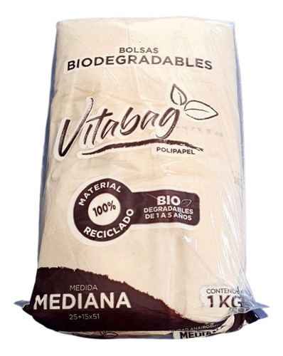 Bolsa De Camiseta Biodegradable 1 Kg.