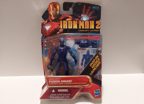 Iron Man Fusion Armor - Iron Man 2 Concept Series - Hasbro