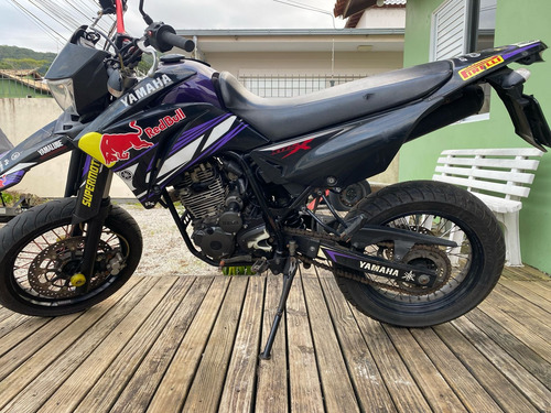 Xtz 250x Motard, Tem Ponteira Carbox E Piscas De Led Reserva