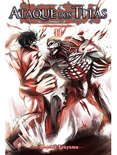 Libro Ataque Dos Tits Vol 11 Série Original De Isayama Haji