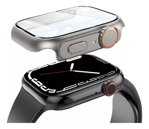 Capa Bumper Vidro Temperado compatível com relogio Apple Watch