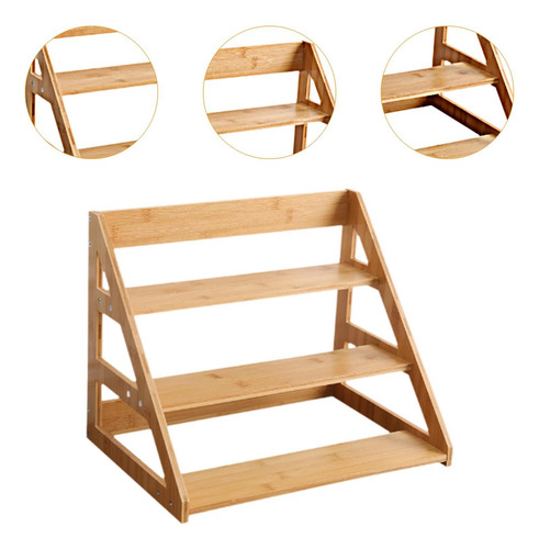Spice Rack Perfume Organizer Estante De 3 Capas De Joyas