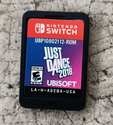 ** Sin Caja ** Just Dance 2018 ** Solo Cartucho ** Switch (Usado)