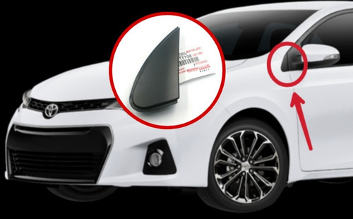 Tapa Tuerca Extencion Guardafango Toyota Corolla 2014 15 16