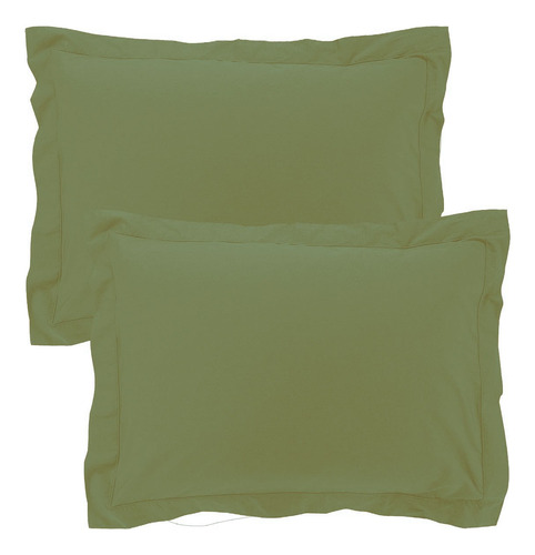 Imagen 1 de 8 de Fundas Decorativas De Almohadon 50x70 C/ Pestañas Pack X 2