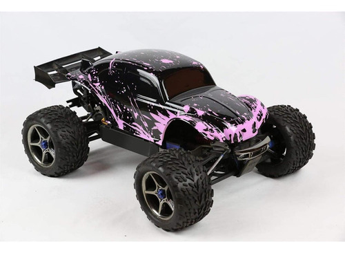 Carrocería Rc Personalizada Summitlink 1/10 1/8 Rosa Negra